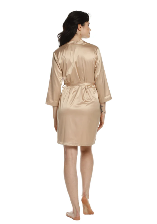 Silk Satin Robe