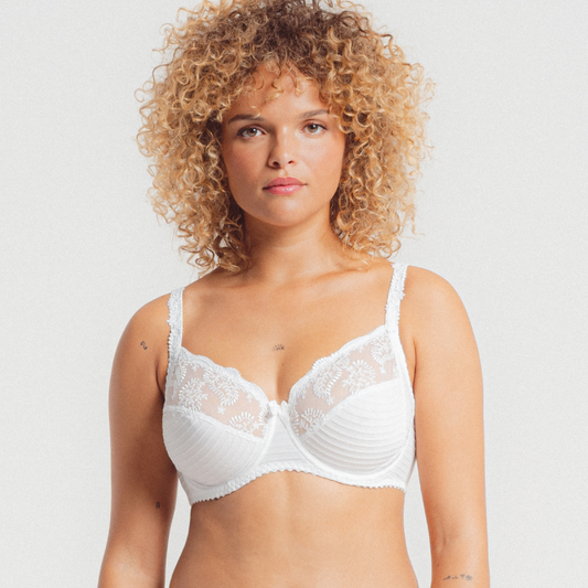 Elise Full Cup Bra White