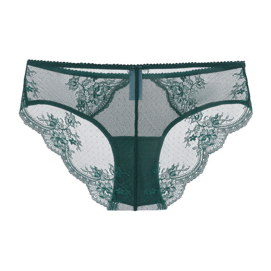 Kim Stretch Lace Cheeky Green