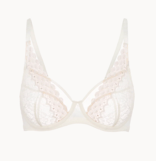 Radieuse Balconette Plunge - Ivory