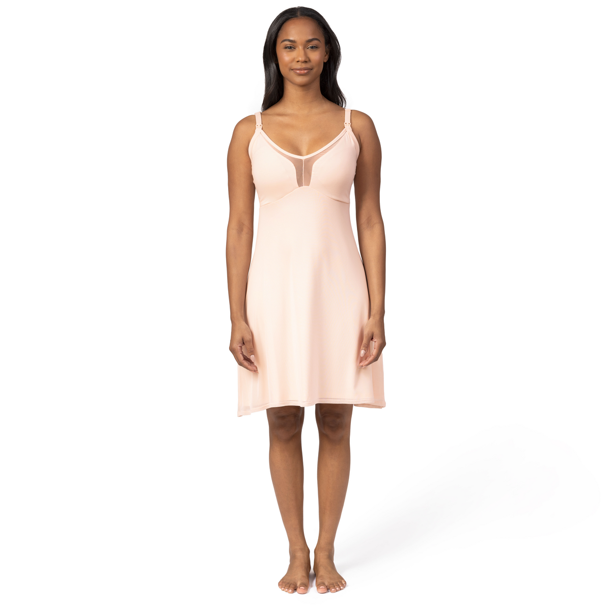 Aurora Mesh Nursing Nightgown